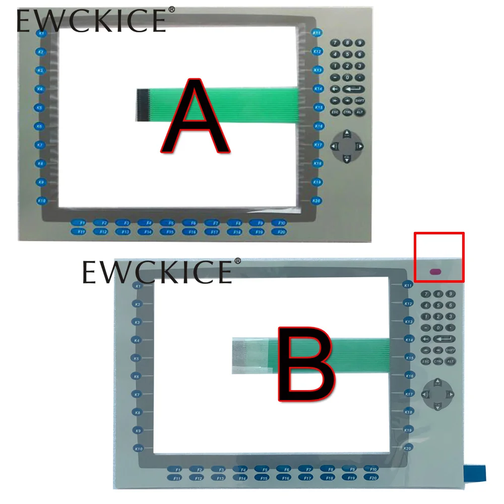 新しい 2711P-K15C15A1 HMI 2711P-K15C15A2 PLC 2711P-B15C6D2 PanelView Plus 1500 タッチ スクリーンおよびメンブレン キーパッド タッチスクリーン パネル