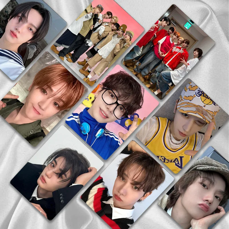 50pcs BOYNEXTDOOR Album Laser Card LOMO Card SUNGHO RIWOO JAEHYUN Holographic Photo Card WOONHAK Postcard Girl Collection Gift