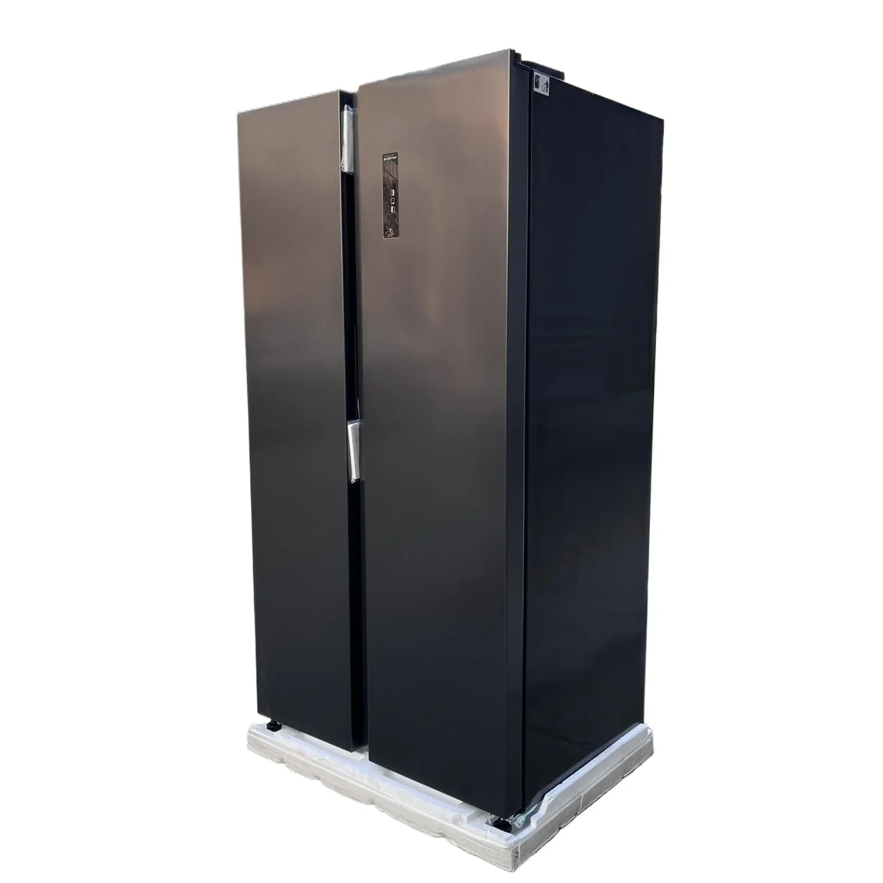 ثلاجة تجارية مفتوحة الباب 2025 595 لتر - ثلاجة عاكسة خالية من الصقيع مع ترموستات رقمي