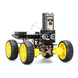 Tscinbuny Smart Wifi Robot Automation Kit per Arduino Robot Intelligent Automation set esp32 Camera per Arduino Wifi Robot Kit