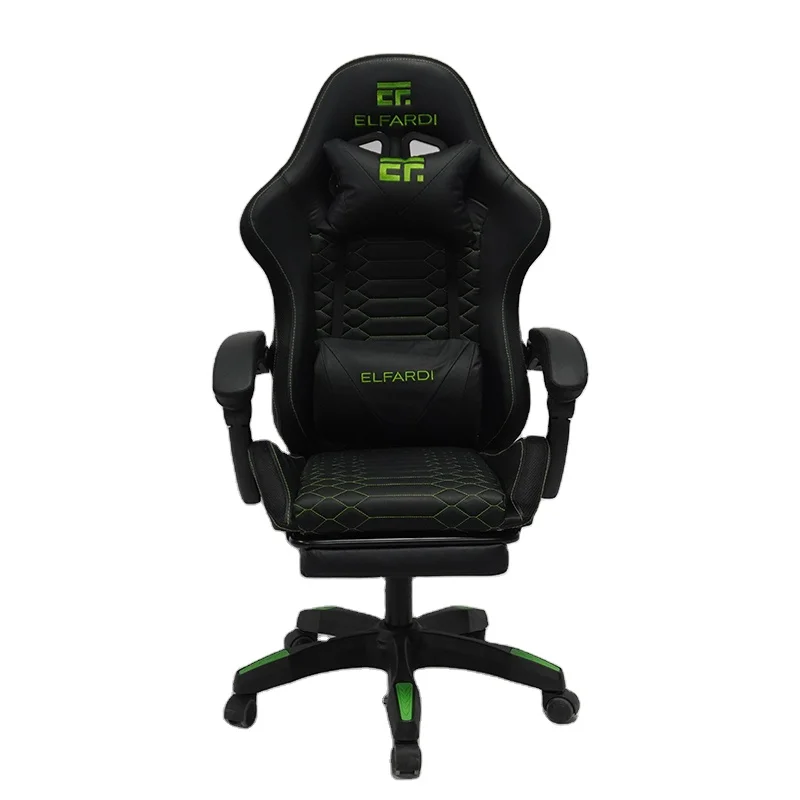 

Factory Wholesale New Custom Black Aesthetic Gaming Chair with Revolving 360 Degree Swivel for Office Use