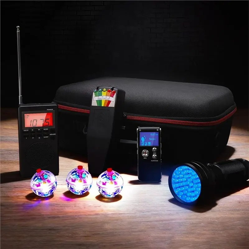 Complete Ghost Investigation Equipment Bundle With EMF Meter HJ-8 Pcs Ghost Equipment Kit, For Beginners & Investigators