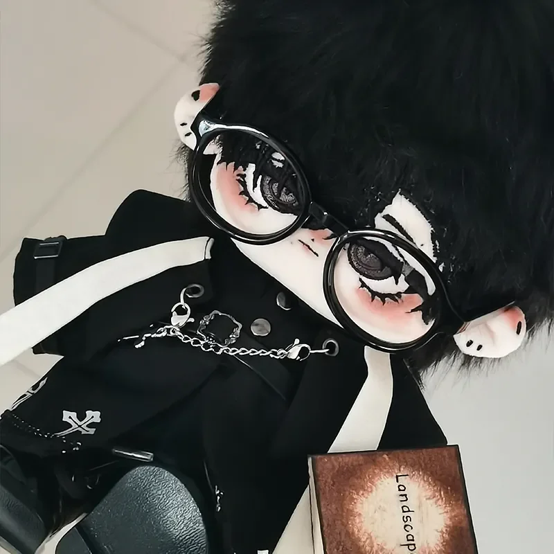 No attributes Father Dark Black Priest Clergyman Demon Devil for 20cm Plush Doll Stuffed Only Clothes Plushie Clothing KN Mar