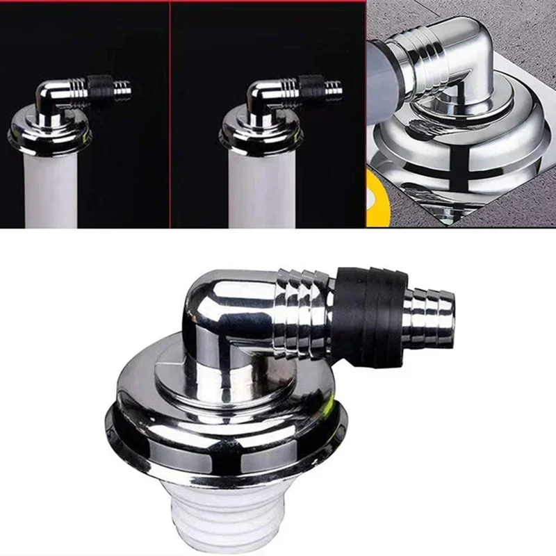 Washing Machine Floor Drain Joint Sewer Deodorization Drain Sealing Ring Connector Tee Joint Hose Adapter Bathroom Tool