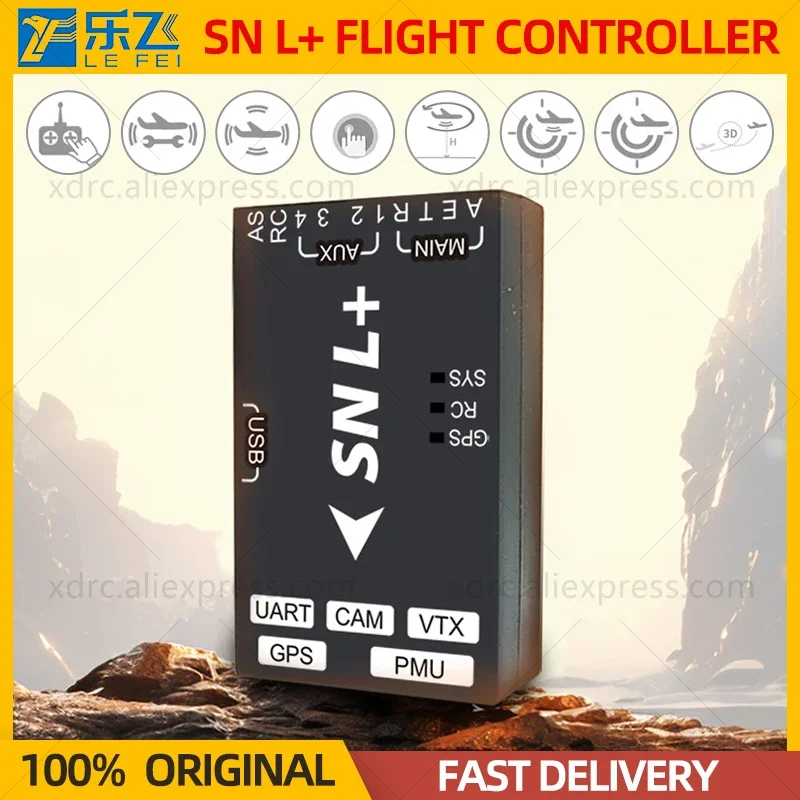 LF LEFEI SN-L+ SNL+ PLUS Flight Controller FC M10 GPS SBUS/CRSF/IBUS For RC Fixed-Wing Airplane O3 Air Unit Walksnail Avatar