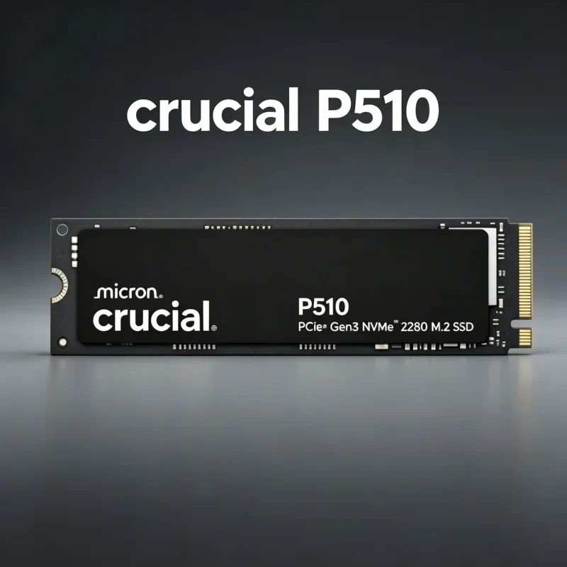 

Crucial P510 1TB Gaming NVMe M2 SSD PCIe 5.0 2280 11000MBps Read 9500MBps Write Internal Solid State Drive for Laptop Desktop