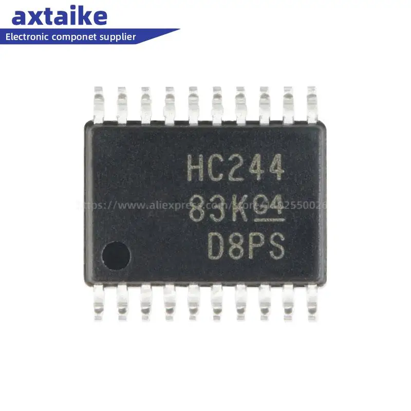 

10pcs SN74HC244PWR TSSOP-20 Three-state Output Octal Buffer And Line Driver