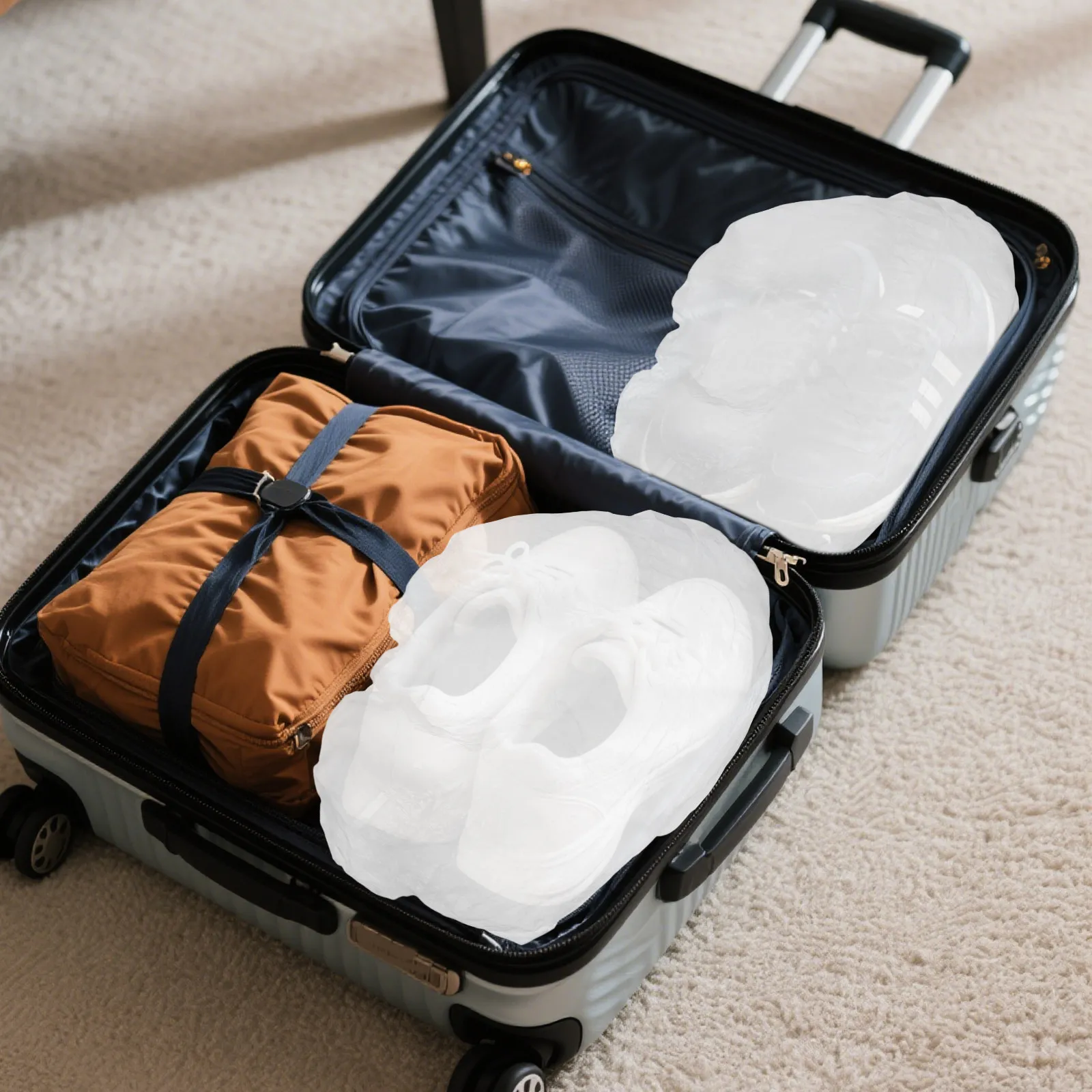 

300 шт. плотных эластичных пакетов-вкладышей для умывальников, салонные принадлежности для умывания лица, ухода за кожей, профессиональная косметология