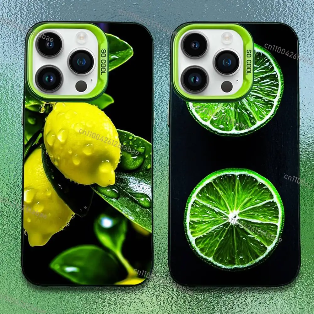 

green Summer Cool Lettuce Phone Case For iPhone 17,16,15,14,13,12,11,Pro,Max,Plus,Mini,SE Anti Fall Green Matte Hard Bumper