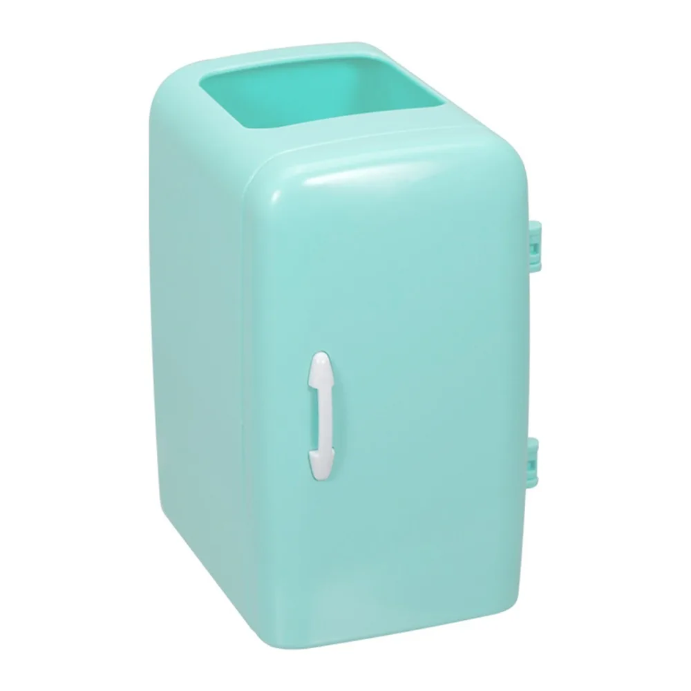 Office Supplies Small Size Desk Organizer Green Color Large Capacity Pen Holder Minimal Sealed Drawer Desktop Storage School
