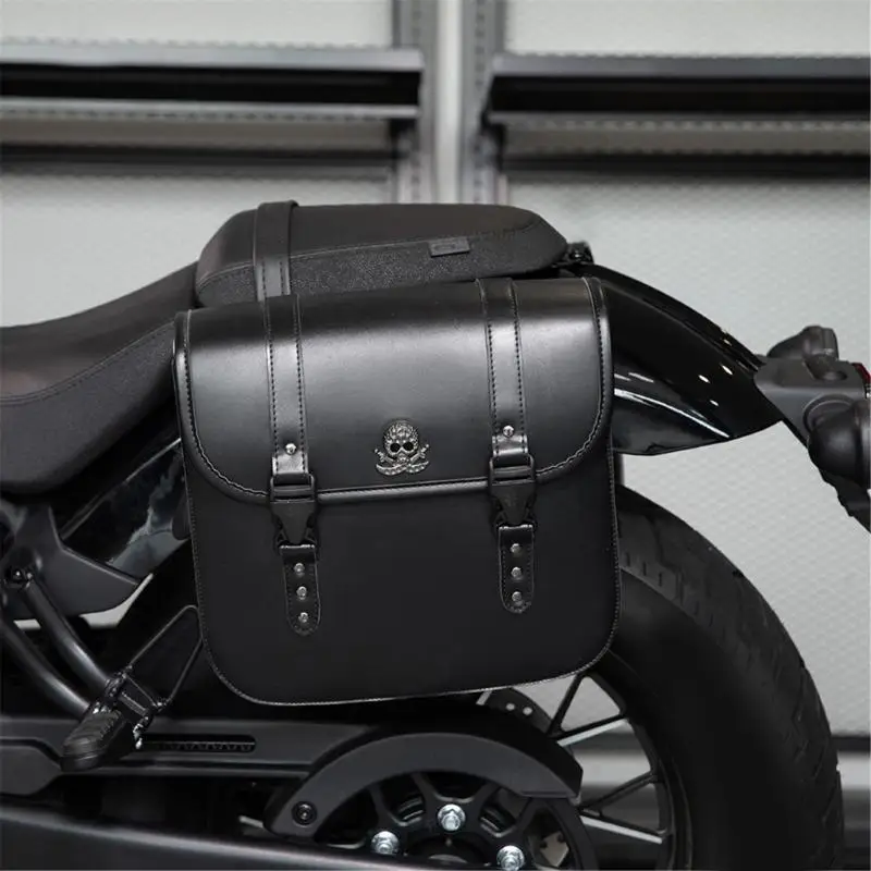 G7NA Wasserdichte Motorrad-Satteltaschen, einfach zu installierende Satteltaschen, Pendler-Motorrad-Satteltaschen, kratzfest, B – Detail 4