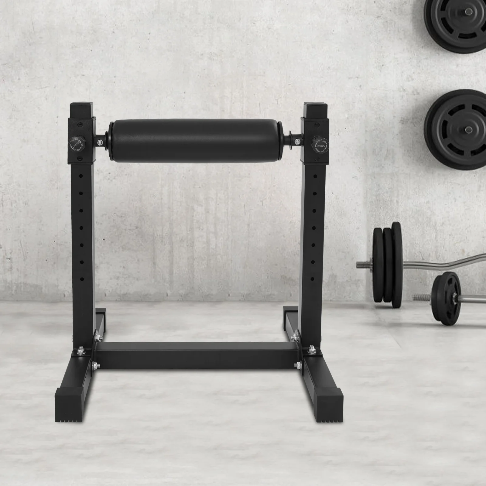 Geteilter Squat-Ständer, einbeiniger Squat-Ständer, einbeiniger Squat-Roller für Heim-Fitnessstudios, Fitness-Venues, maximale Tragfähigkeit 200 kg