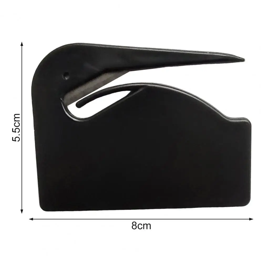 1PCS Safety Papers Cutter Box Opener with Hook Sharp Blade Plastic Handle Portable Letter Opener Envelope Cutter Unboxing Knife