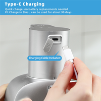 ABJI-Foam Dispensing Hand Washing Machine Wall Mounted Automatic Soap Dispenser 500Ml Liquid Rechargeable Induction Sensor Smart