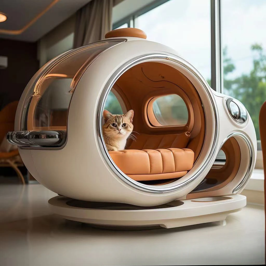 

Space capsule cat nest cat climbing frame large space ventilation breathable wear-resistant not easy to get dirty