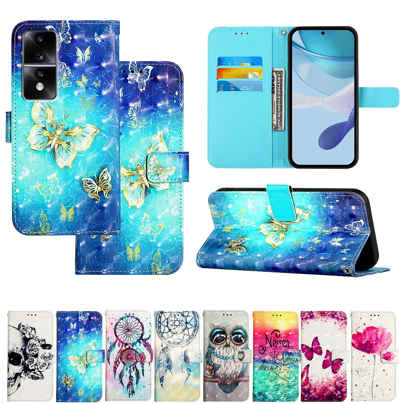 Leather Wallet Magn…