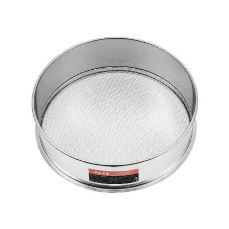 

Flour Sieve Fine Mesh, 10 Mesh Flour Sifter, 304 Stainless Steel Fine Mesh Sifter Food-grade, Dia. 12.6" Fine Mesh Strainers for Baking, 5 Sizes Mesh hole for Mungbean, Rice, Flour, Pearl Powder