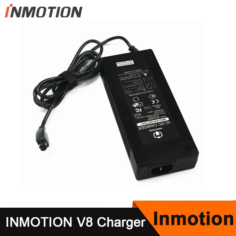 Original INMOTION V8/V10 Charger for 84V Li-on Battery Unicycle Scooter Self Balance Electric Skateboard V8 Power Supply