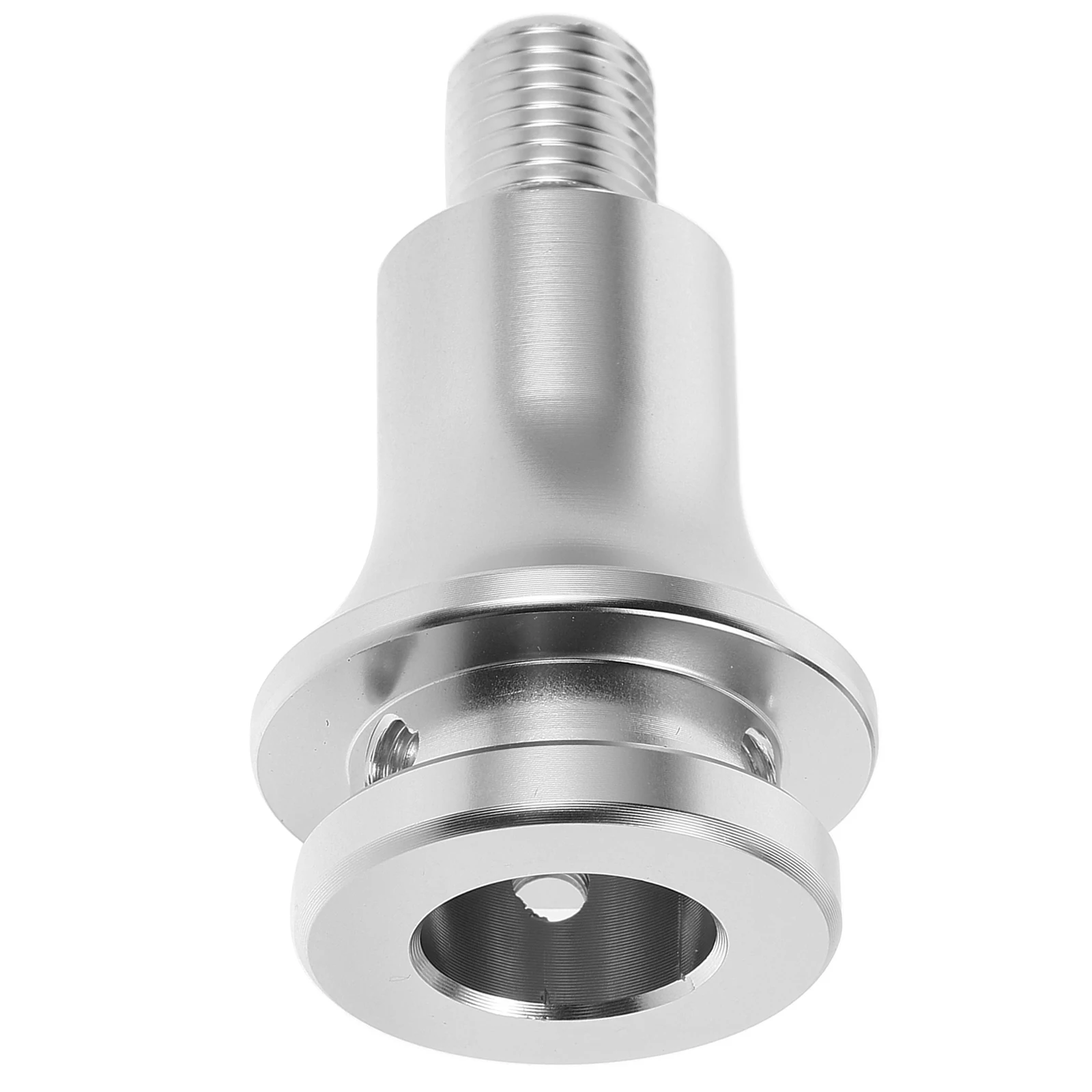 

Car Modified Gear Head Shift Adapter Silver Lever Universal Compatibility Dust Protection Precision Shifting Thread Converter