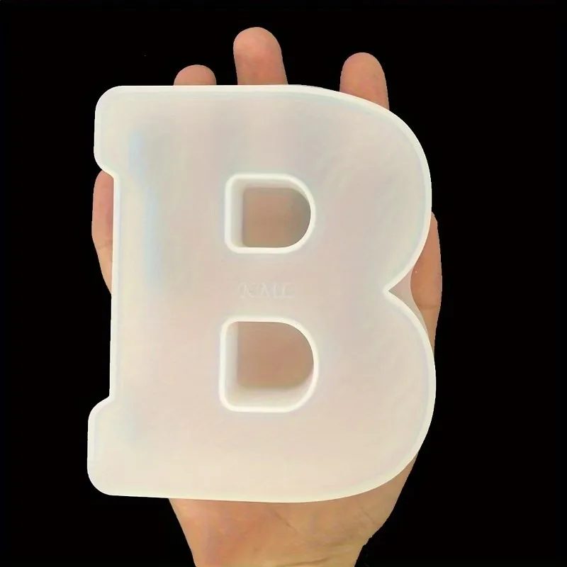 26 Pieces Of English Letter Mold Silicone, 10 Digital Silicone Molds, 26 Letter And Number Molds Handmade Letter Resin Casting