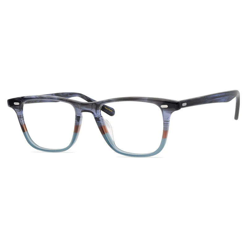 Belight Optical Men Women New York Fashion Design Square Shape  Acetate Spectacle Frame Precription Lens OV5219 Ollis