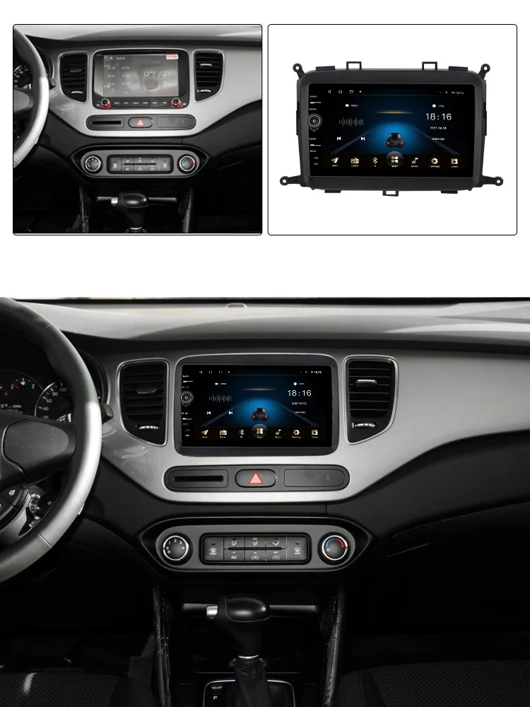 Android 1280*800 QLED screen Car Radio For Kia Carens RP 3 III 2013 - 2019 intelligent Multimedia Video GPS Navi DSP SWC 4G LTE