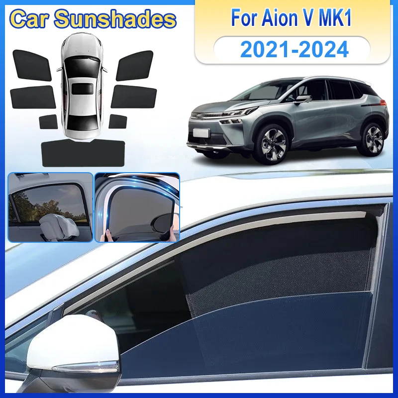 

Sun Shades For Aion V Body Kit MK1 2021 2022 2023 2024 Car Accessories Anti UV Coverage Sunshade Privacy Protection Auto Parts