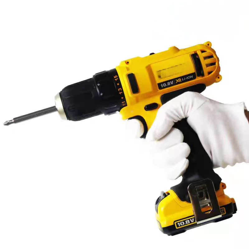 

Электрическая дрель-шуруповерт с литиевой батареей, одна машина, многоцелевая бесступенчатая смена скорости, дизайн выхлопной системы