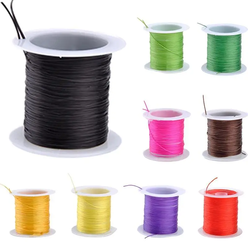 

10M 0.6mm Thread Stretchy String Multicolor Beading Thread Cord For Jewelry Making Bracelet DIY Craft