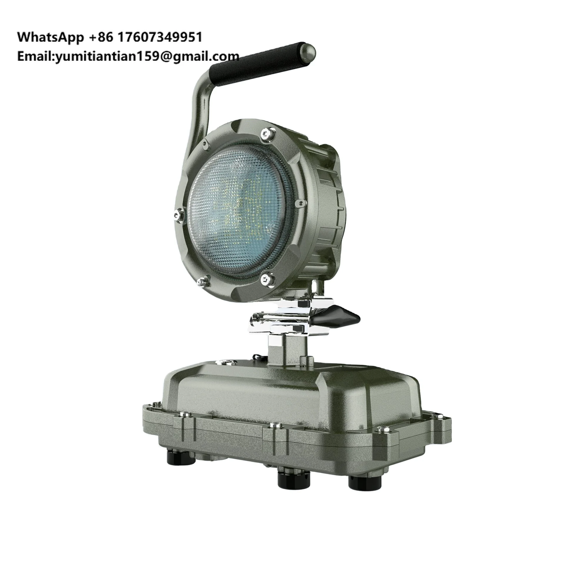 

ATEX 20W Rechargeable Flameproof Battery Emergency Explosion Proof Portable Work Light for Zone1 Zone 2 Oil and Gas