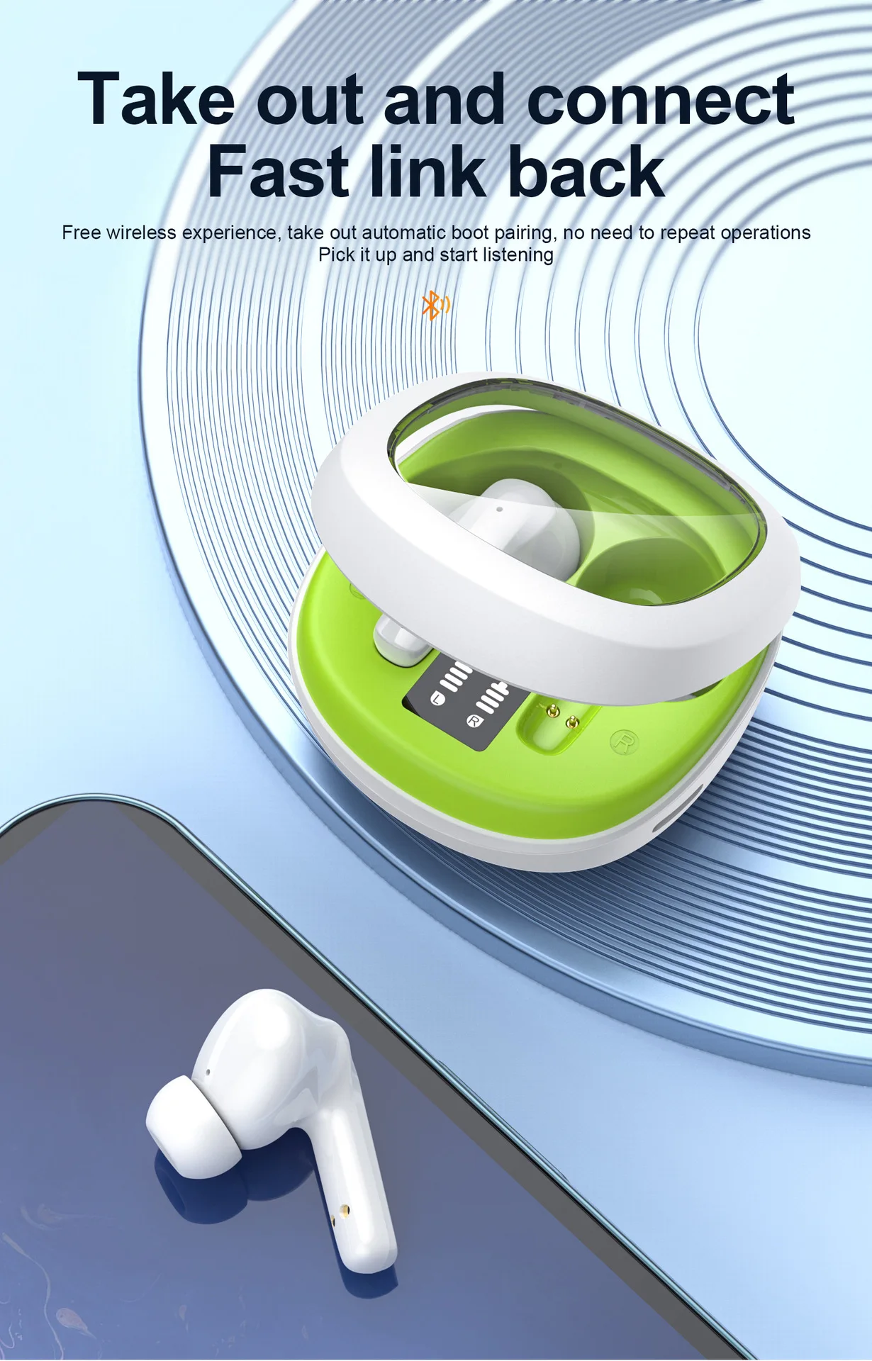 لسماعات Galaxy S25 Ultra S25 Plus S24 S23 S22 S21 ANC سماعة لاسلكية تعمل بالبلوتوث بدون استخدام اليدين ENC للاتصال والقيادة في الأذن #3