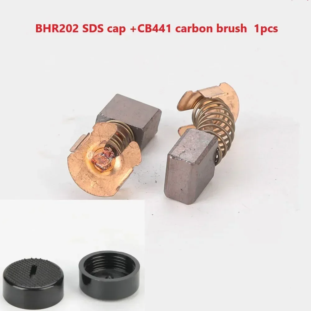 

High quality and Reliable CB441 Carbon Brush and Cover Kit for Effective Replacement in For DHR202 BHR202 BHS630 BHR241