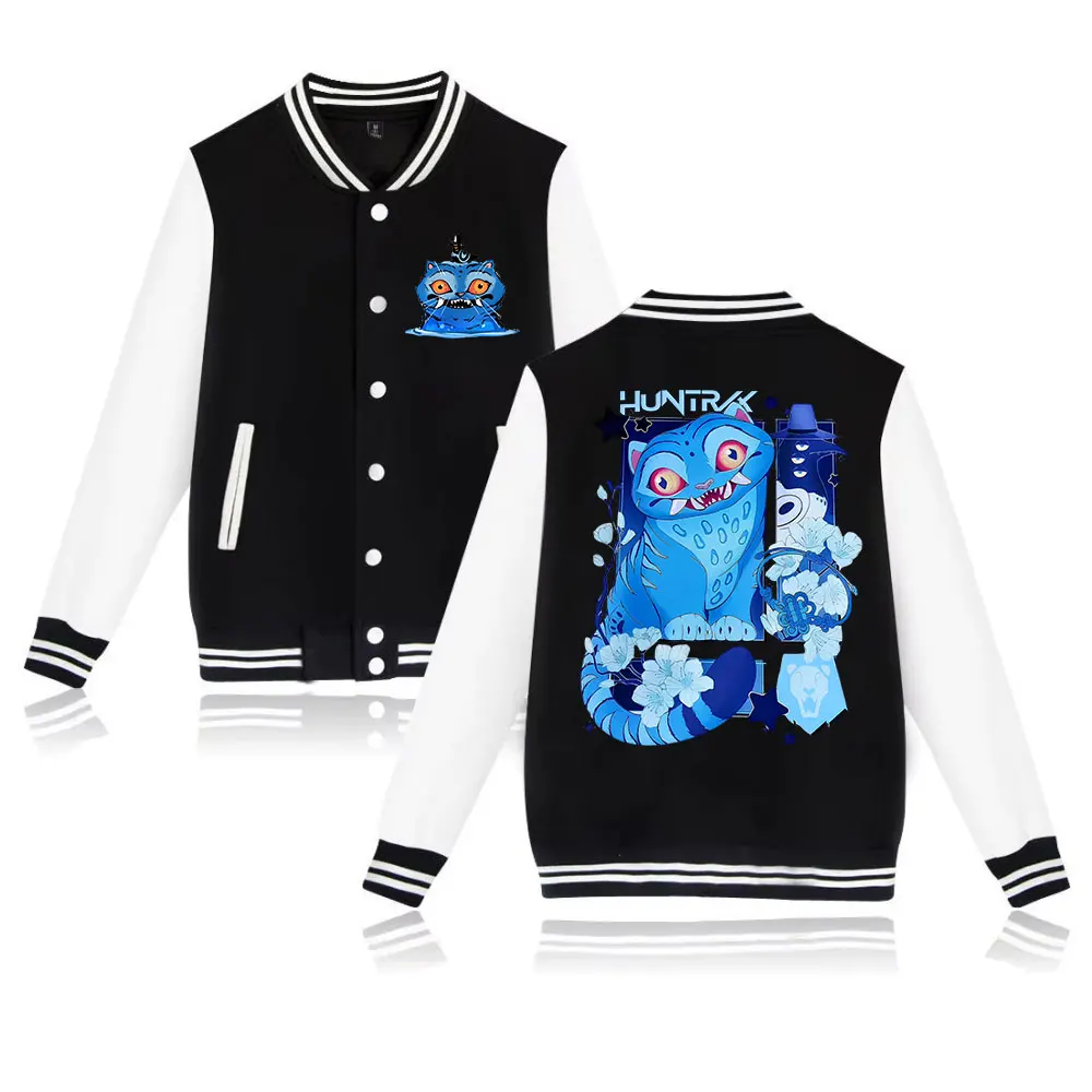 

KPop Demon Hunters Derpy Tiger Baseball Uniform Jacket Women Men Baseball Jackets Boy girls Coats New Trendy Popular Clothes