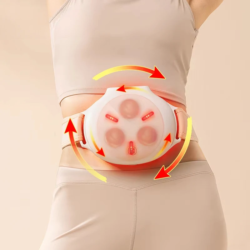 

Automatic Abdomen Kneading Vibration Fat Reducer Instrument Massager Household Kneading Waist Massager Instrument