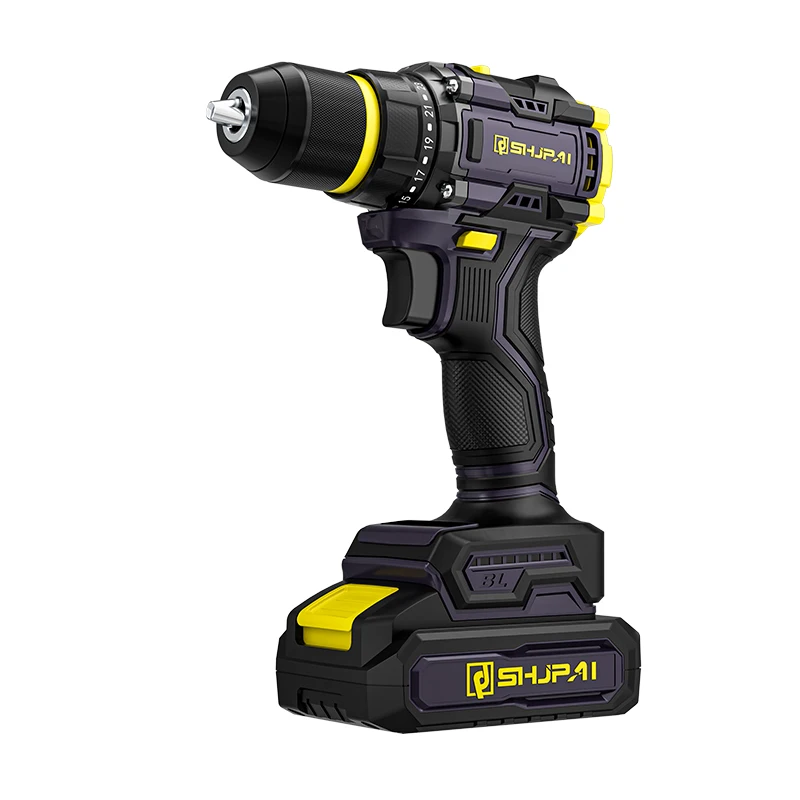 

2025High Performance Brushless Impact Drill Factory Direct Sale Portable 10mm Electric Tools 21V