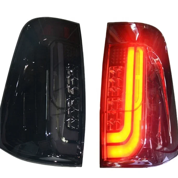 Car Styling Taillight Tail Lights For Ni ssan Navara NP300 2015 - 2018 Rear Lamp DRL + Turn Signal + Reverse + Brake LED Lights