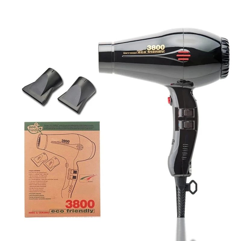 Parlux 3800 Original Professional Hair Dryer Negative Ion Ceramic Hot and Cold Wind Blow Dryer Powerful Wind for Parlux 3800