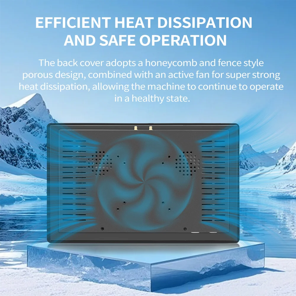 ZXY 12.1 بوصة لينكس أوبونتو شاشة تعمل باللمس الصناعية بدون مروحة لوحة مدمجة الكمبيوتر المنفذ التسلسلي RS232 الوصول إلى الكمبيوتر الصناعي