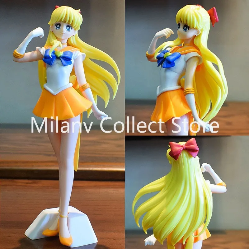 Sailor Moon Anime Figure Kawaii 22cm Sailor Saturn Mars Mercury Jupiter Venus Action Figurine Collectible Kids Toys Model Gifts view 5