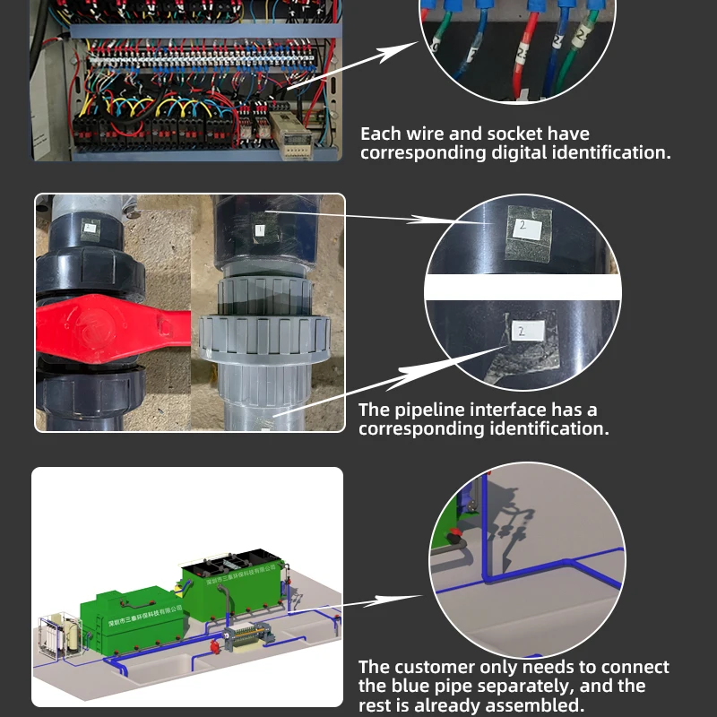 เครื่องจักรที่เป็นมิตรต่อสิ่งแวดล้อมสำหรับเครื่องกรองอุตสาหกรรมสำหรับโรงงานบำบัดน้ำเสีย