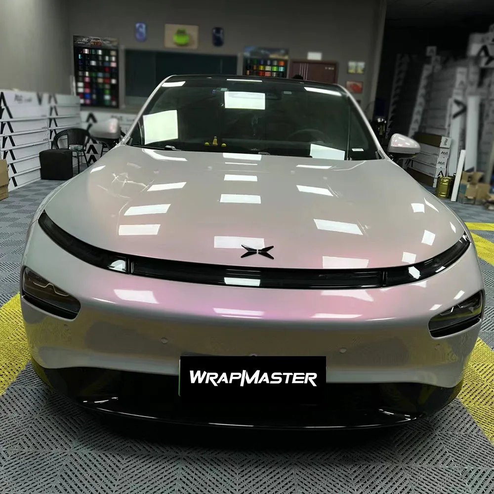 Wrapmaster PET Twin Color Grey vehicle Wraps Car Wrap Vinyl film