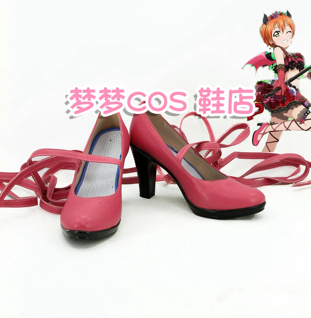 

LoveLive Little Devil Ayase Hoshizora Rin Обувь Аниме Cos Обувь