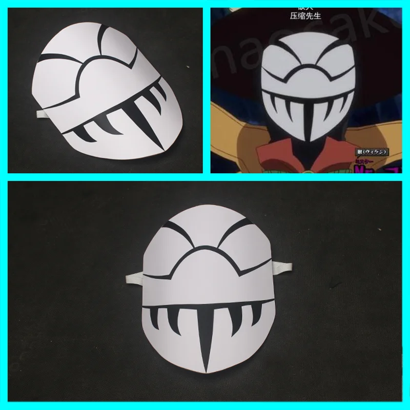 

Аниме Hero Academia Atsuhiro Sako Косплей Костюм Atsuhiro Sako Косплей Маска Mr. Compress Cos For Hallowmas Comicon Взрослые мужчины