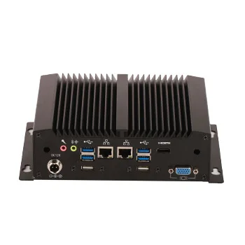 J1900 /I3 / I5 /I7 CPU  Embedded Fanless Linux/Window Dual-network Port Or 4-network Port Industrial Computer Mini Box Pc