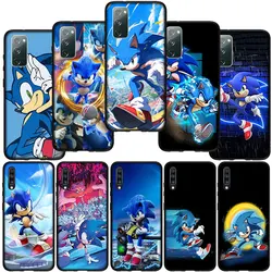 Anime Sonics Hedgehog Phone Cover Case for Xiaomi Redmi Note 13 8 7 12 Pro A3 13C 12C 8A 7A 8T A3X 4G 5G Note13 Soft Casing