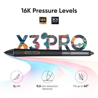 XPPen Deco Pro (Gen 2) Graphics Tablet World First 16K Pressure Levels X3 Pro Stylus Digital Drawing Tablet for Draw Art Design 2