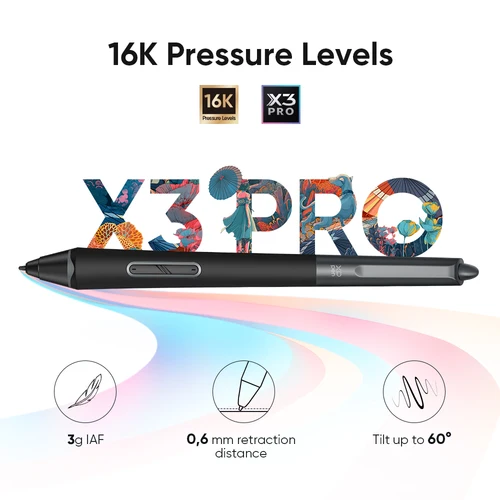 Imagen 2 del producto XPPen Deco Pro (Gen 2) Tableta gráfica World First 16K Niveles de presión X3 Pro Stylus Tableta de dibujo digital para dibujar diseño artístico
