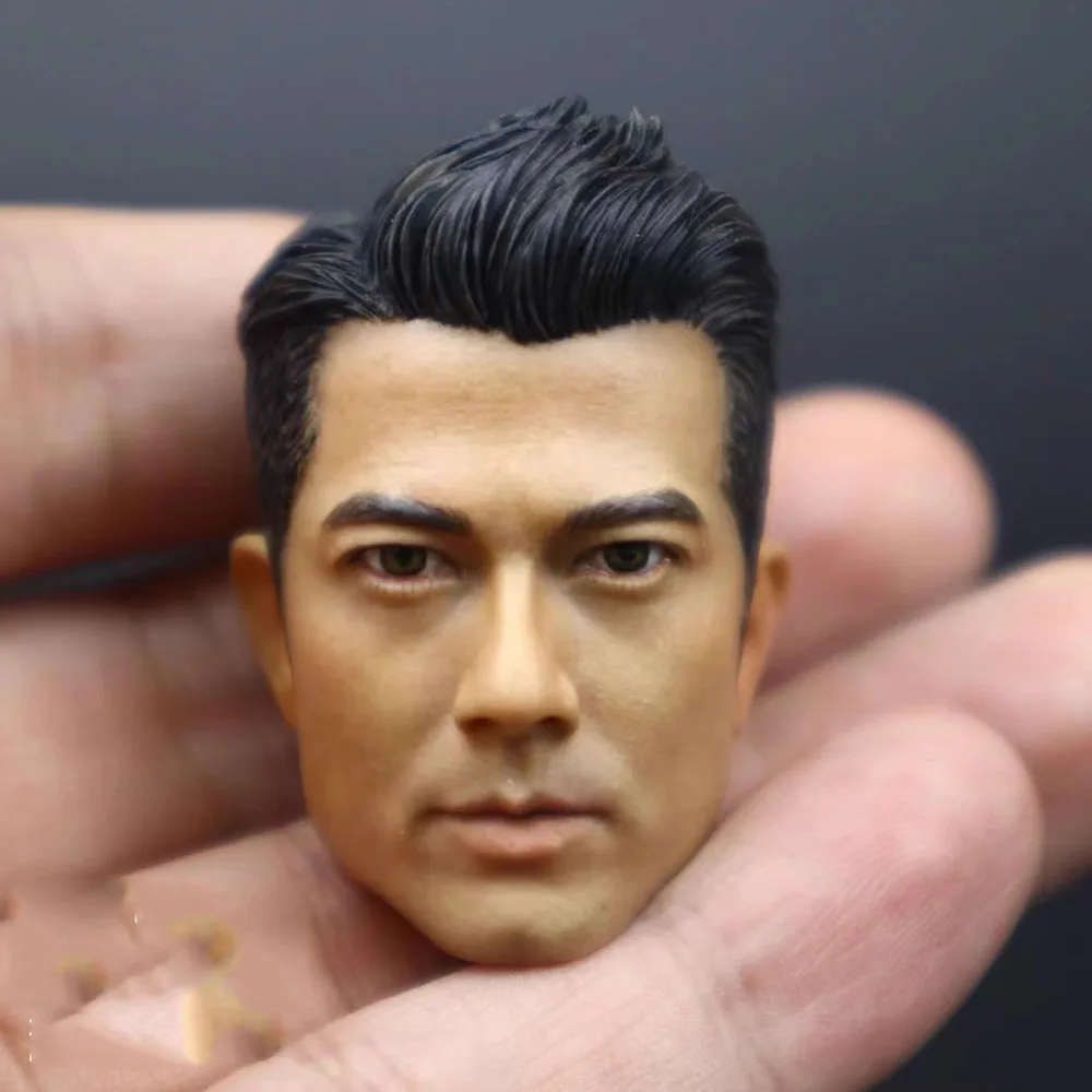 

Hot Sales 1/6 Asia Singer Superstar Handsome Guy Aaron Kwok Vivid Head Sculpt Carving Fit 12" Action Figure Collectable DIY