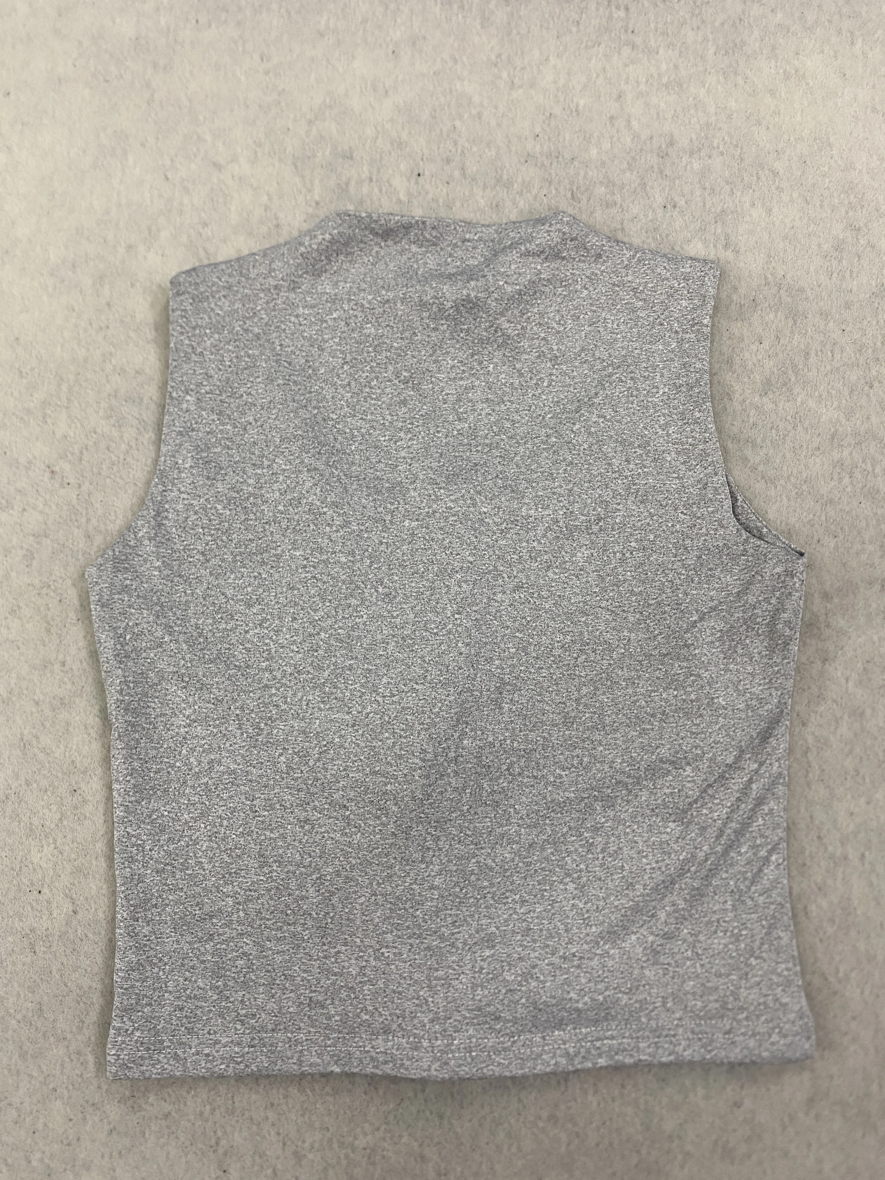 Y2K Streetwear Damen Asymmetrisches Cami-Top mit Hohlem Ausschnitt, Reißverschluss vorne, geraffter, figurbetonter, ärmelloser, kurzer Tank-Top – Detail 9