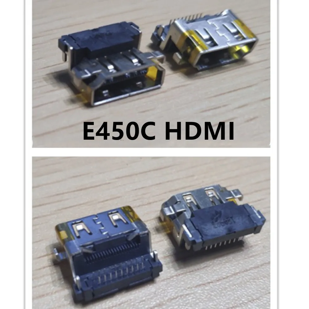 New For Lenovo E450C HDMI  Interface Connector Welding [Next to the Network Card Port]